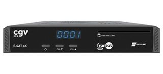 CGV Récepteur satellite uhd E-SAT4K
