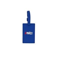 Etiquette baggage Taggy #Paris Bleu