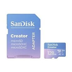 Sandisk Creator microSDXC 128 Go + Adaptateur SD