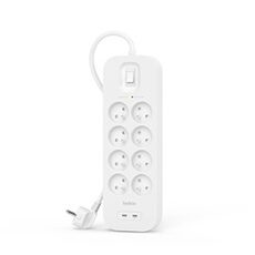 Belkin Multiprise parafoudre 8 prises avec 2 ports USB-C