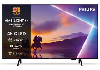 Philips TV QLED 50PUS8550/12 50" 4K UltraHD 60Hz Smart TV Titan OS HDR10+ Ambili