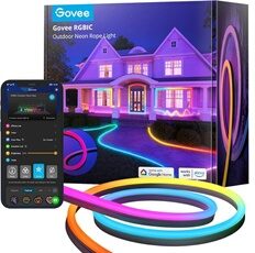 Govee Corde Lumineuse Néon Extérieure RGBIC 24 V