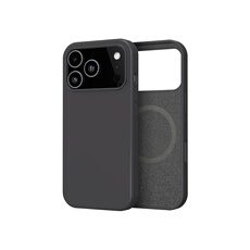 en Silicone compatible MagSafe Noir pour iPhone 18 Pro