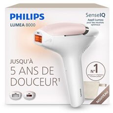 Epilateur à lumière pulsée Lumea Series 8000 BRI932/00 Blanc Rose