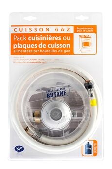 Tuyau Detendeur pour Gaz Butane ou Propane 10ans 1,5M