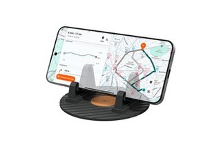Support smartphone universel antiderapant noir