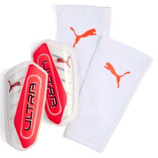 PUMA Protège-tibias de football ULTRA Flex Sleeve, Accessoires, Blanc, S