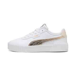 PUMA Sneakers Carina 3.0 Métallique Whisper Femme, Chaussures, Blanc, 41