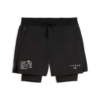 Short 2-en-1 PWRMODE PUMA x HYROX Homme, Accessoires, Noir, 5XL