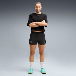 Short 2-en-1 8 cm PUMA x HYROX Femme, Accessoires, Noir, L