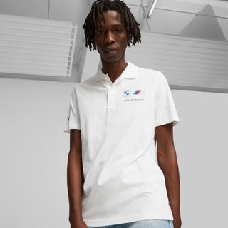 PUMA Polo BMW M Motorsport Homme, Vêtements, Blanc, XL