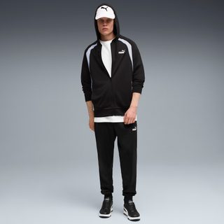 Puma Survêtement à capuche en polyester pour homme