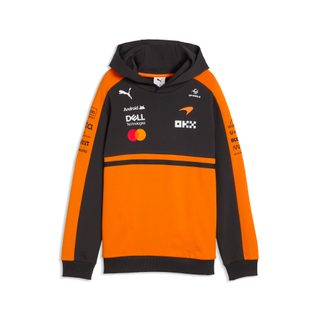 PUMA Hoodie McLAREN MASTERCARD F1 TEAM Enfant et Adolescent, Accessoires, Orange, 3-4Y