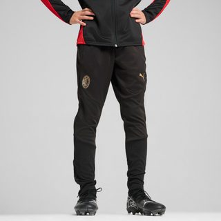 PUMA Pantalon d'entraînement AC Milan Enfant et Adolescent, Vêtements, Noir, 5-6Y