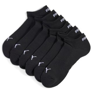PUMA Chaussettes invisibles matelassées Unisexe (lot de 3), Vêtements, Noir, 35-38