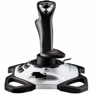 Logitech G Extreme 3D PRO Noir, Blanc USB 2.0 Joystick Numérique PC