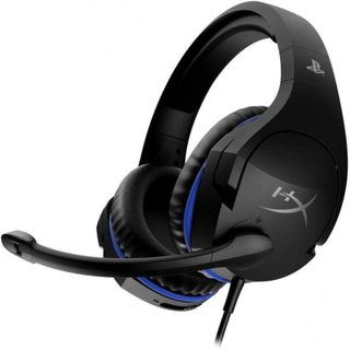 Auriculares HyperX Cloud Stinger avec fil Jack Gaming avec Microphone et Réduction de bruit Noir/Bleu