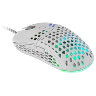 Mars Gaming MM55W Souris Gaming RVB 12800 DPI Blanc
