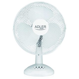 Adler AD 7304 Ventilateur de bureau 55W Blanc