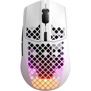 Souris de jeu sans fil SteelSeries Aerox 3 Wireless 2022 Snow 18000DPI