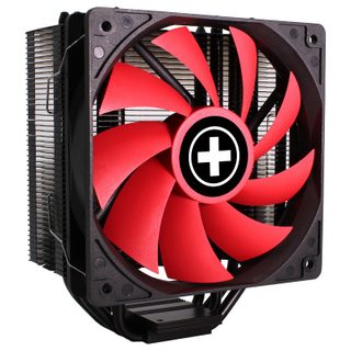 xilence M704 Ventilateur CPU 120 mm Noir/Rouge