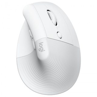 Souris Verticale Sans Fil Logitech Lift pour Mac 4000DPI Gris Pâle