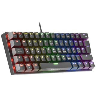 Clavier mécanique Mars Gaming MK60 Noir FRGB Blue Switch Disposition française