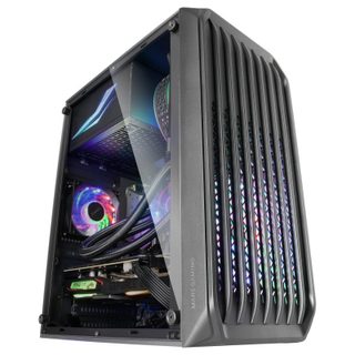 Mars Gaming MC-S2 Boîtier PC Micro-ATX FRGB USB 3.0 avec Fenêtre