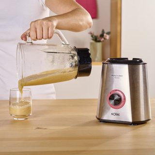 Solac Beauty and the Beast 1500 BV5728 Mixeur en verre 1,5 L 1500 W Acier inoxydable
