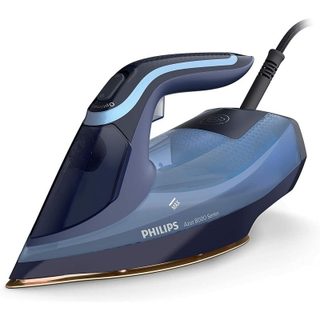 Philips DST8020/20 fer à repasser Fer à vapeur Semelle SteamGlide Elite 3000 W Bleu