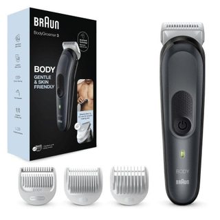 Tondeuse Corps Braun BG3340 Sans Fil 80min Lavable 3 Réglages 3 Sabots