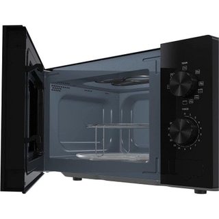 Micro-ondes Hisense H20MOBP1G 20L 700W avec Grill Noir Contrôle Mécanique