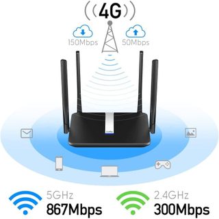 Cudy LT500 AC1200 Routeur Wi-Fi 4G LTE