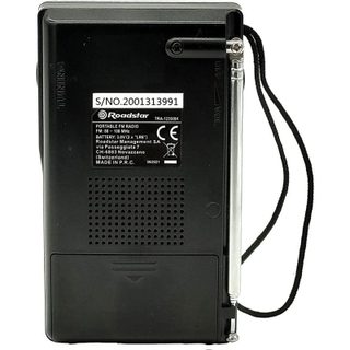 Roadstar TRA-1230BK Radio portable analogique noire