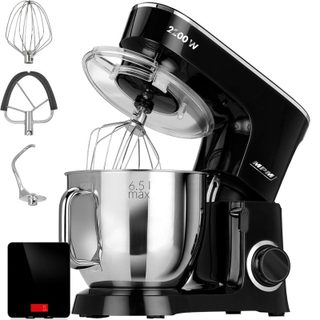 MPM MRK-19B Mélangeur de Pâte à Pâtisserie Robot Cuisine Orbital 2200W + Balance