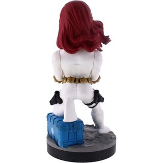 Câble de jeu exquis, veuve noire avec costume blanc, base de chargement multi-plateforme Marvel