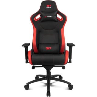 Drift DR600 Chaise de jeu extra large noir/rouge