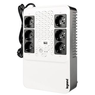 Legrand Keor ASI MULTIPLUG 600 GR Interactivité de ligne 0,6 kVA 360 W 6 sortie(s) CA