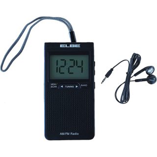 Elbe RF-94 AM/FM Radio numérique Grand écran Casque inclus