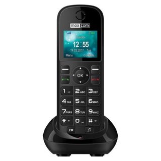 MaxCom MM35D Téléphone DECT Noir