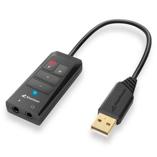 Sharkoon 4044951034215 carte sons 7.1 canaux USB