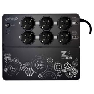 Infosec Z3 Zenergy Box 500 0,5 kVA 200 W 8 sortie(s) CA