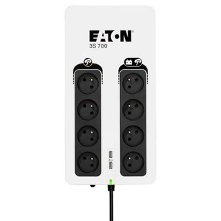 Sai Eaton 700VA Batterie Plomb Étanche Protection 8 Prises USB LED