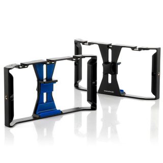 Support pour Smartphone InnovaGoods Stafect avec stabilisateur manuel noir/bleu