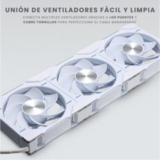 phanteks D30 Kit lame inversée 3 ventilateurs DRGB supplémentaires 120 mm