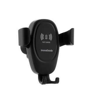 Support de téléphone portable Innovagoods Wolder avec chargeur de voiture sans fil