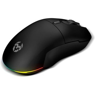 Souris de jeu sans fil Krom Komet RVB noire 2400 DPI