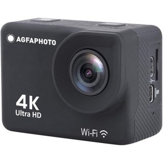 AGFAPHOTO Caméra d'action 4K grand-angle 170 ° avec caisson étanche et accessoires