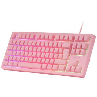 Mars Gaming MCP-RGB3PFR Combo Gaming FRGB Clavier + Souris + Casque + Tapis de souris rose français