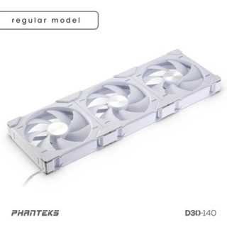 phanteks D30 Kit 3 Ventilateurs PWM 140 mm Débit Régulier D-RGB
